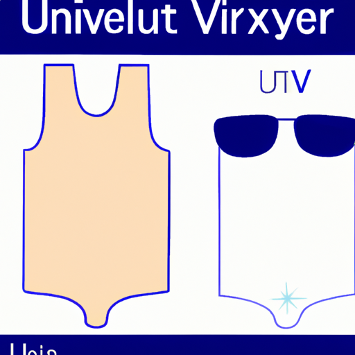 1. איור המדגים הגנת UV שמציעים בגדי ים עם שרוולים.